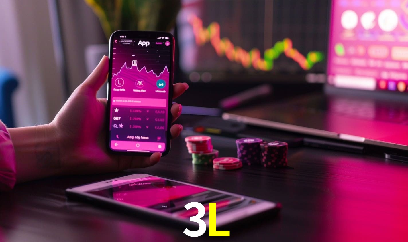 Comparação APP mobile vs versão web da 3L